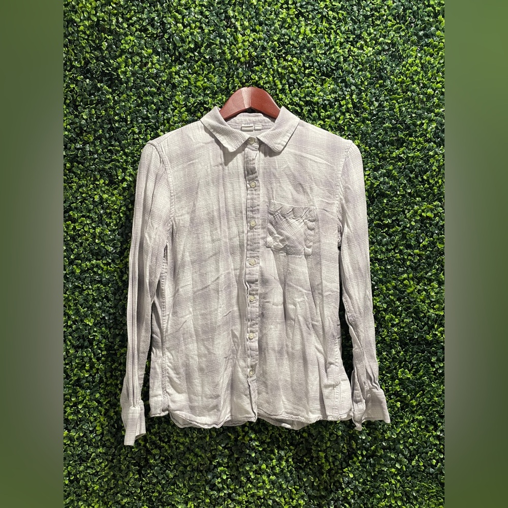 Soft flannel White Shirt